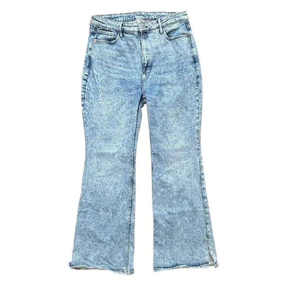 OLD NAVY Rita Higher High Rise Flare Jeans in Stone Wash  SZ 12